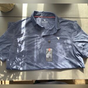 Macade patterned polo